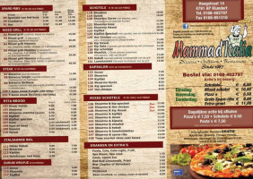 Mamma D'italia Klundert menu