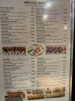 Sushi Plus menu