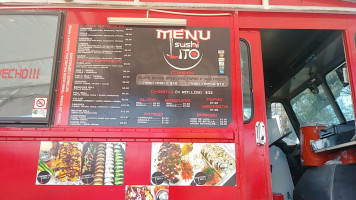 Sushi-lito Food Truck Mexican Sushi menu