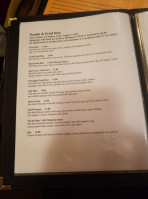 Kin Khao Thai And Sushi menu