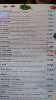 Pizzeria Mamma Mia menu