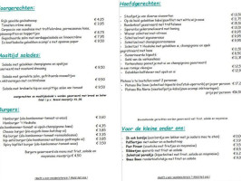 Cafetaria 't Heukske menu