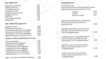 Riekelt menu