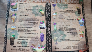 Hula Hoops Restaurant Tiki Bar food