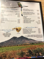 El Cuscatleco menu