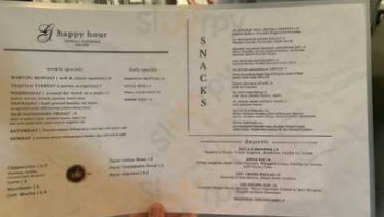 Grand Street Plaza menu