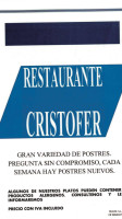 Cristofer inside