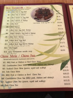 Top Pho menu