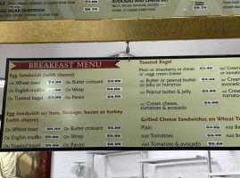 Galleria Market menu