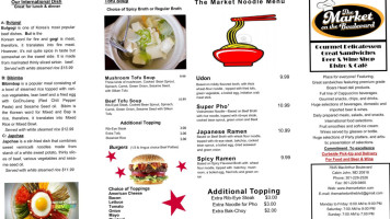 Market On The Boulevard menu