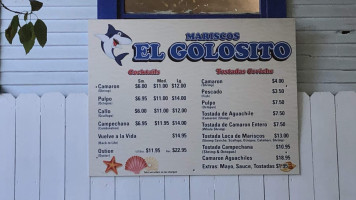 Mariscos Golosito inside