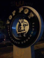 Top Pot Doughnuts inside