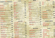 Santinni menu