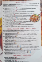 Punjabi Palace menu