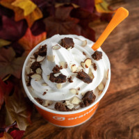 Orange Leaf Frozen Yogurt food