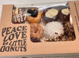 Peace, Love, And Little Of Donuts Of Traverse City food