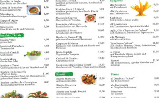 Pizzeria La Montanara menu