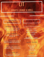 Lit Sports Lounge Grill inside