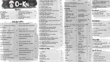 O-ku Dc menu