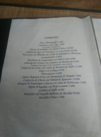 Casa Vieja menu