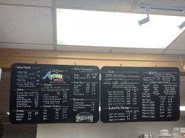 A Town Wings menu