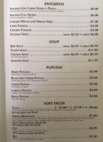 Avispa Food Mart Deli Bakery menu