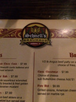 Schnell's Brauhaus menu