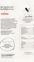 Seehof Attersee menu