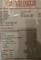 Sacha Chicken Koenigshoffen menu