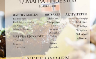 Tindestua menu