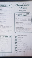 Royal House Oyster menu