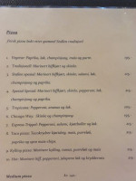 Stallen Pizzapub menu