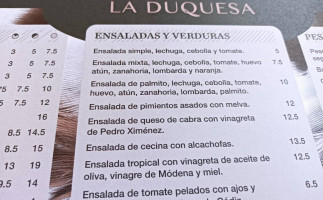 Venta La Duquesa food