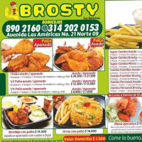 Brosty Las Américas food