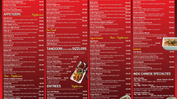 Bawarchi Biryanis Indian Cuisine menu