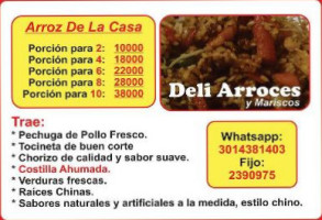 Deli Arroces food