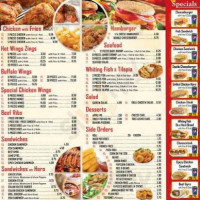 Royal Fried Chicken menu