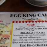 Egg King Cafe Cibo