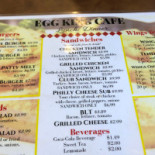 Egg King Cafe Piatti