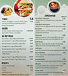 Coco Madness menu