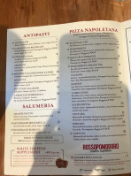 Eataly menu