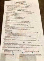 Saddles Grill menu