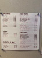 Carifesta menu