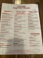 Funky Buddha Brewery menu