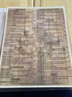 The Butchers Tap menu