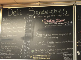 The Hot Bagel Shop menu