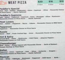 Pizza Peddlers & Ribs Jindalee menu