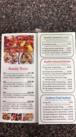 Cajun Seafood menu