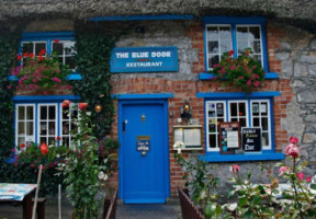 The Blue Door outside