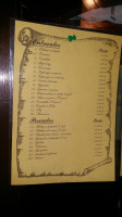 Meson Sampietro menu